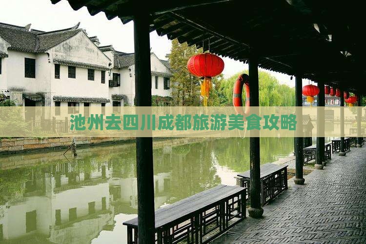 池州去四川成都旅游小吃