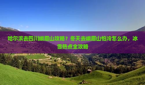 哈尔滨去四川峨眉山攻略
