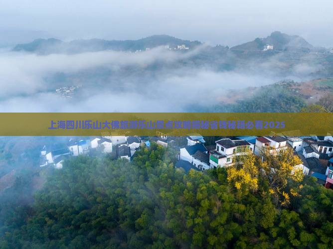 上海去四川乐山大佛大型旅游团