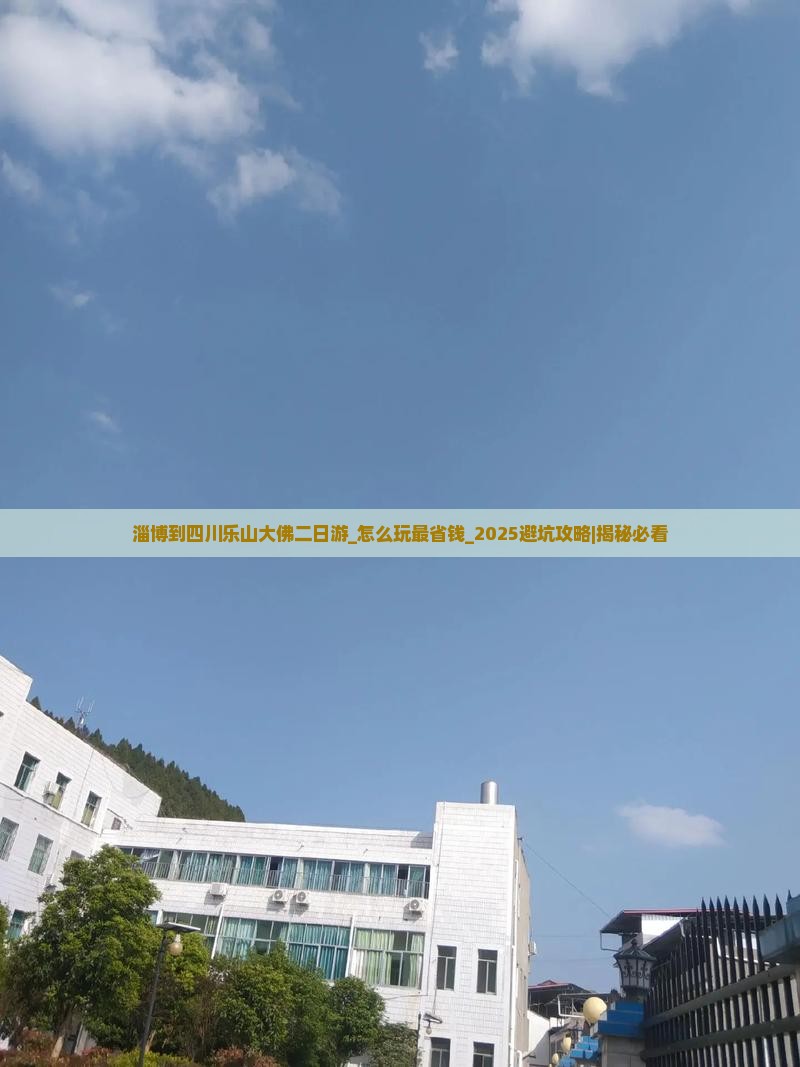 淄博到四川乐山大佛二日游