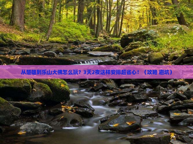 楚雄去四川乐山大佛哪里玩