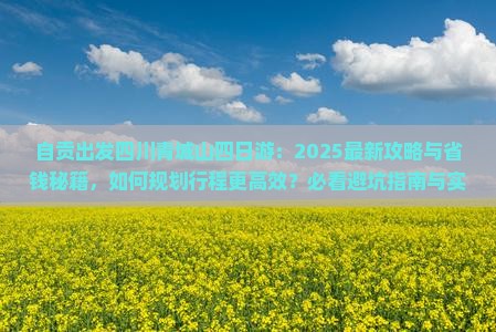 自贡去四川青城山四日游