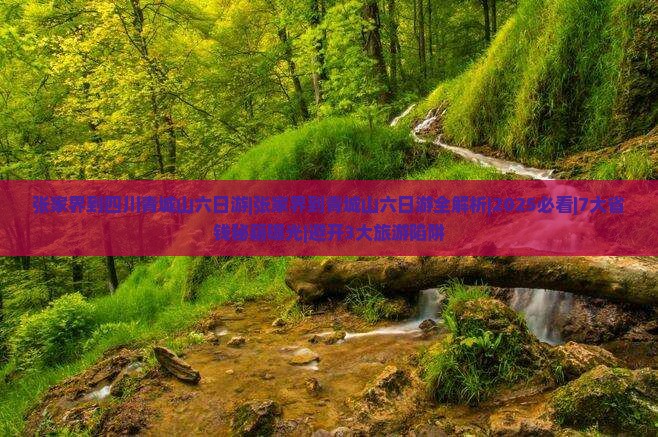 张家界到四川青城山六日游