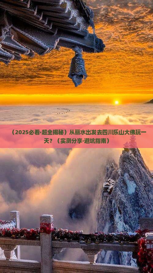 丽水去四川乐山大佛一日