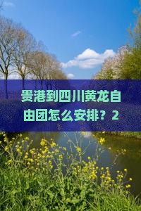 贵港到四川黄龙自由团