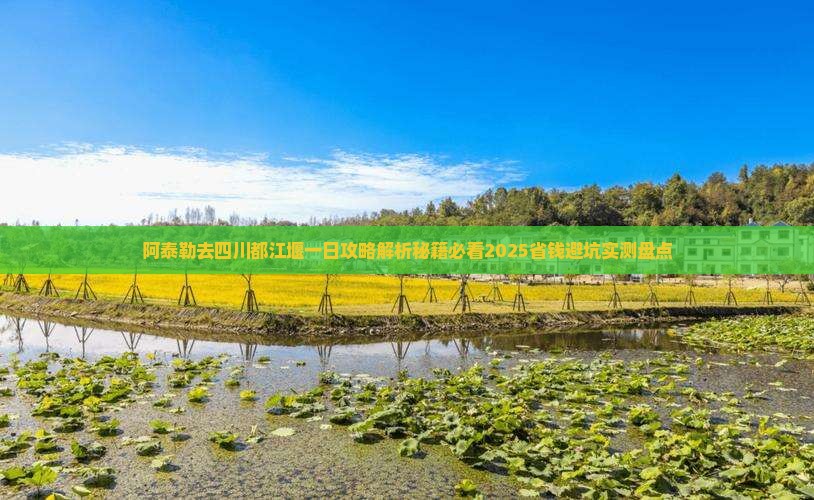 阿泰勒去四川都江堰一日
