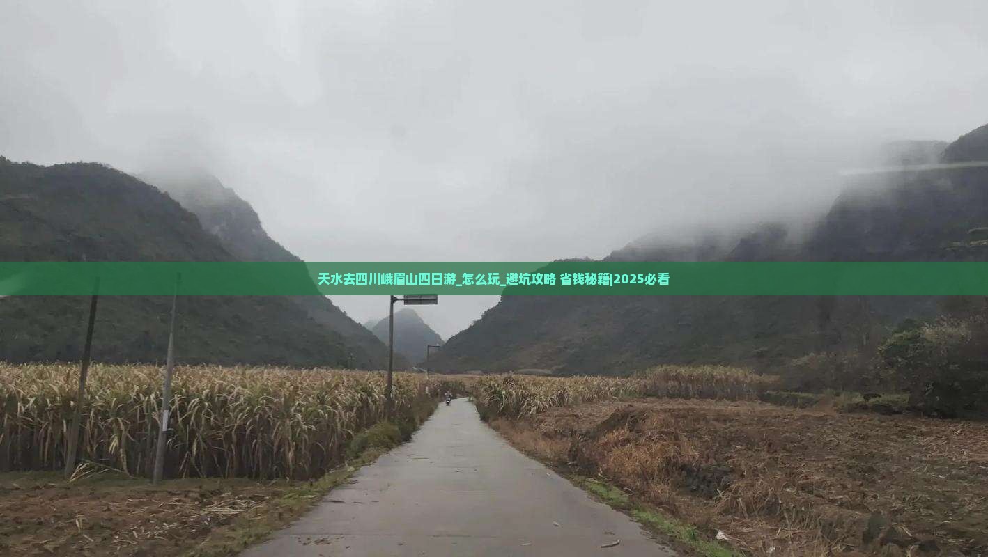 天水去四川峨眉山四日游