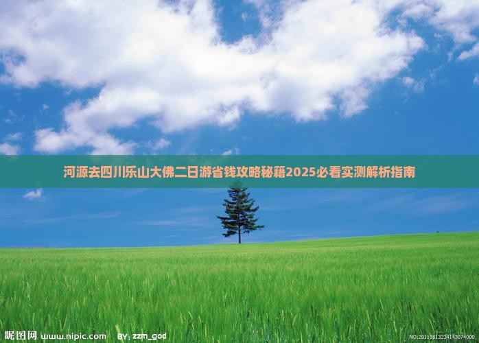 河源去四川乐山大佛二日游