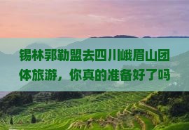 锡林郭勒盟去四川峨眉山团体旅游