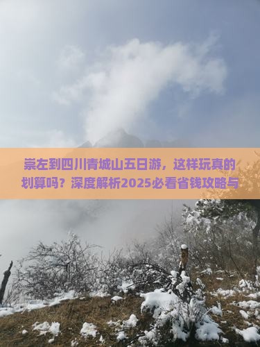 崇左到四川青城山五日游