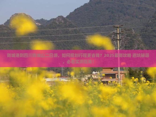 防城港到四川青城山二日游 防城港到四川青城山二日游