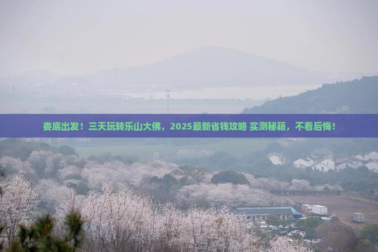 娄底到四川乐山大佛三日游