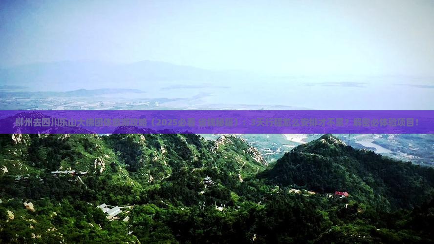 柳州去四川乐山大佛团体旅游