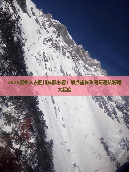 德州去四川成都景点