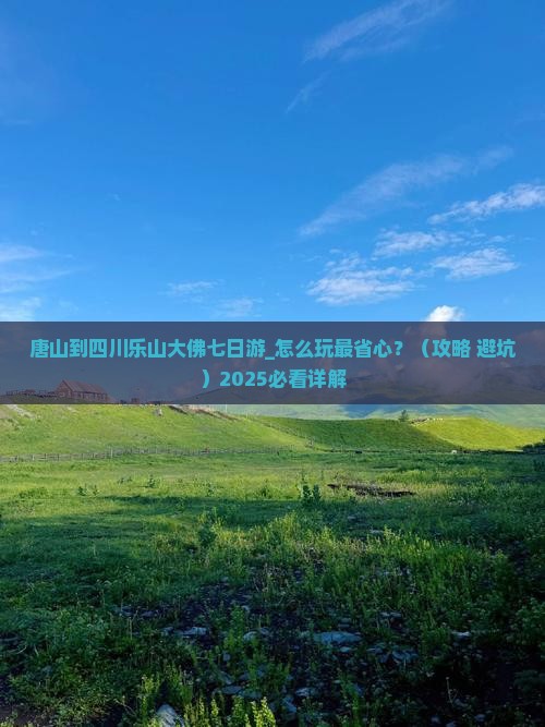 唐山到四川乐山大佛七日游 唐山到四川乐山大佛七日游