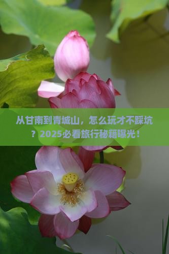 甘南去四川青城山旅游
