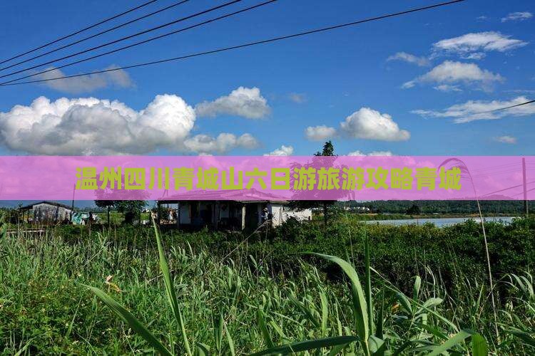 温州到四川青城山六日游