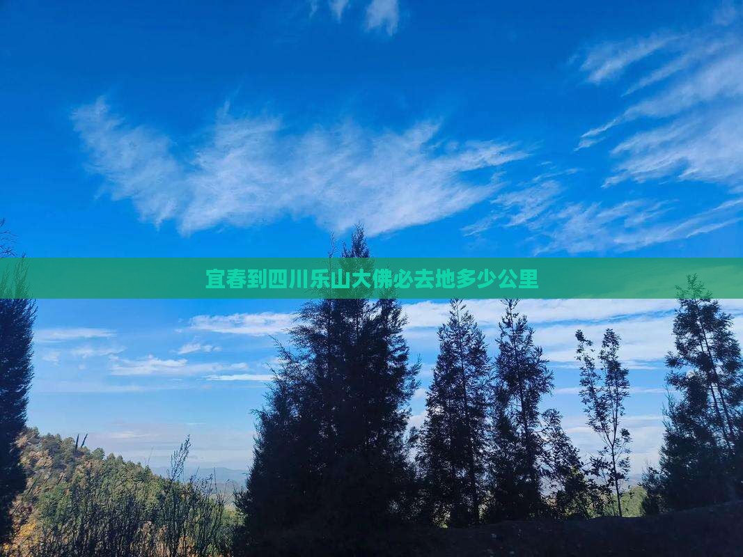 宜春到四川乐山大佛必去地