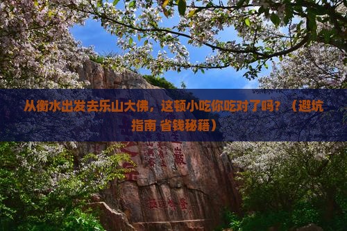 衡水到四川乐山大佛旅游小吃
