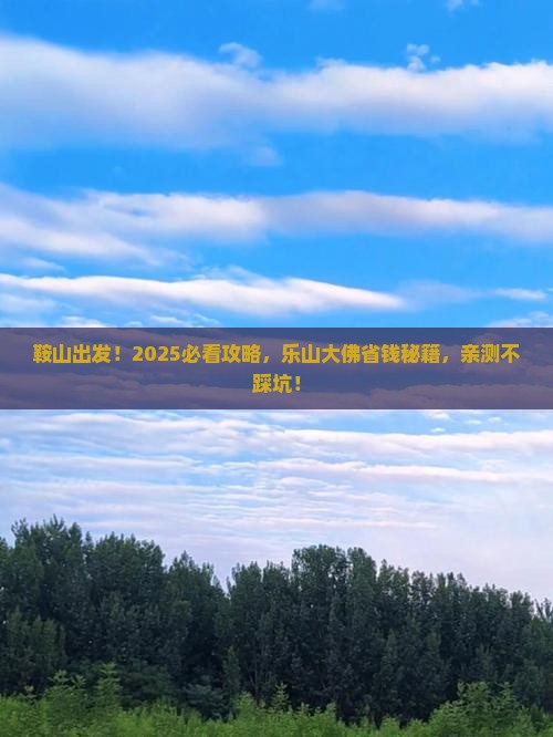 鞍山去四川乐山大佛景点