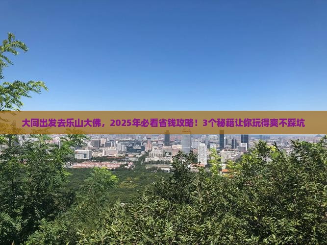 大同去四川乐山大佛攻略