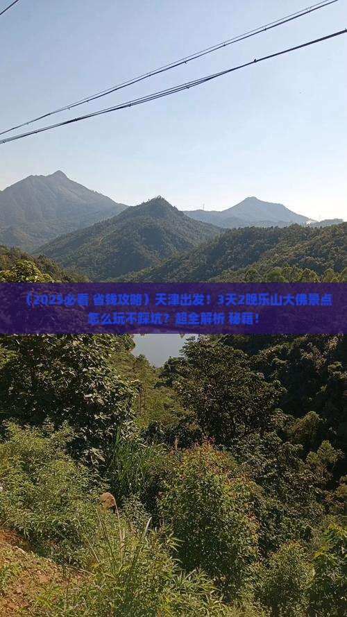 天津到四川乐山大佛景点