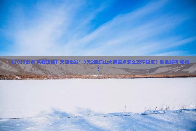 天津到四川乐山大佛景点