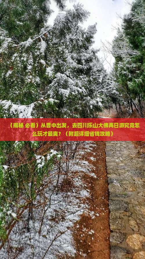 晋中到四川乐山大佛二日游