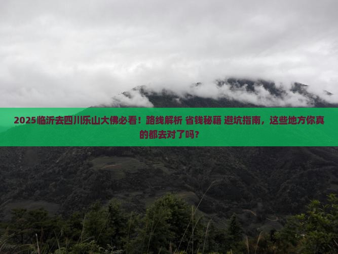 临沂去四川乐山大佛必去地