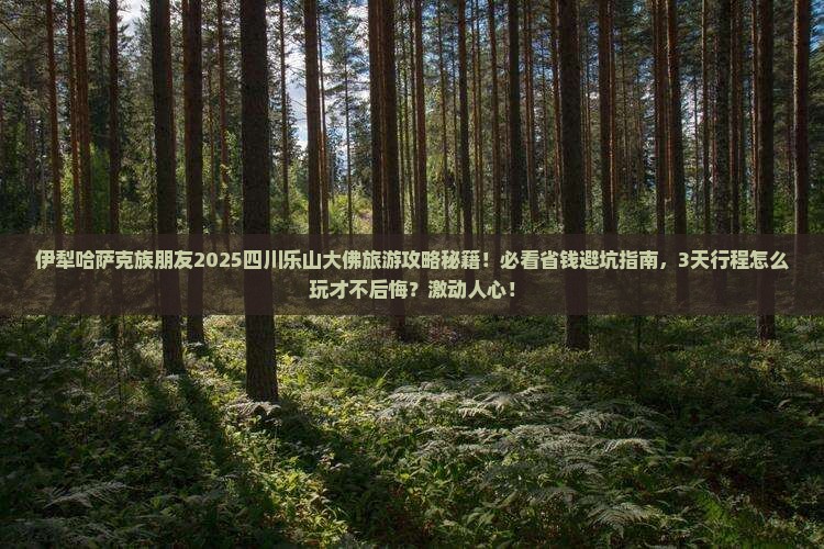 伊犁哈萨克到四川乐山大佛旅游