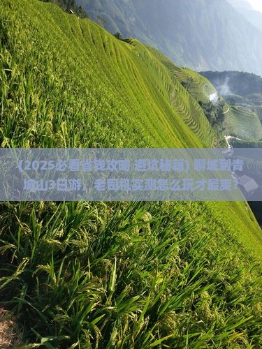 聊城到四川青城山三日游