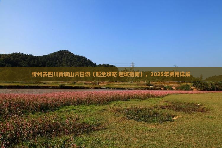 忻州去四川青城山六日游