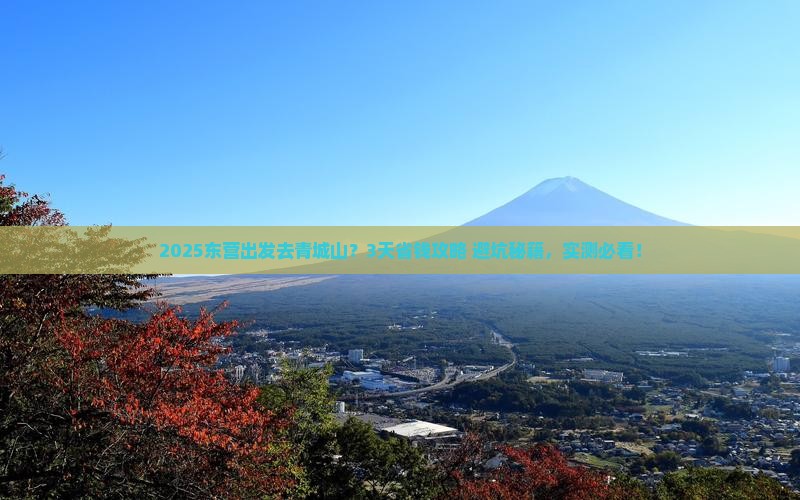 东营到四川青城山攻略