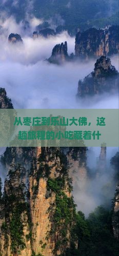 枣庄到四川乐山大佛旅游小吃