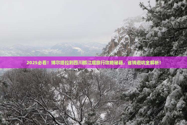 博尔塔拉到四川都江堰旅行社