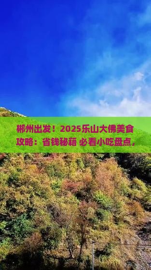 郴州到四川乐山大佛旅游小吃