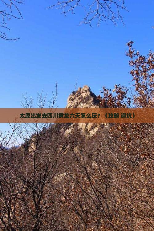 太原到四川黄龙六日游