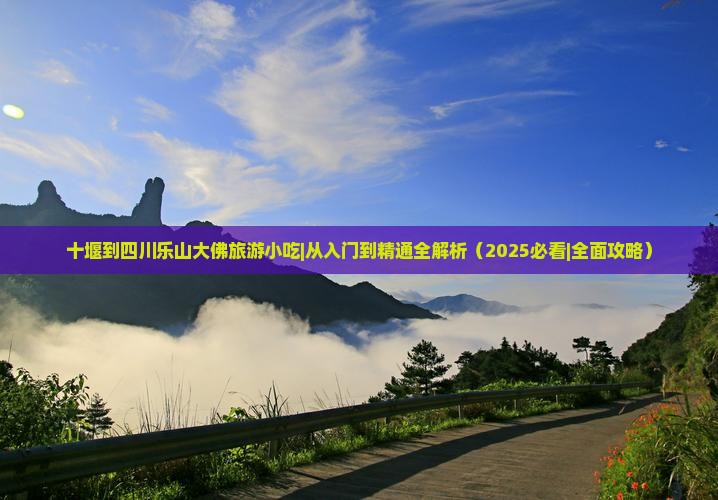 十堰到四川乐山大佛旅游小吃