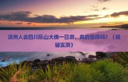 滨州去四川乐山大佛一日