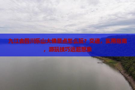 九江去四川乐山大佛景点
