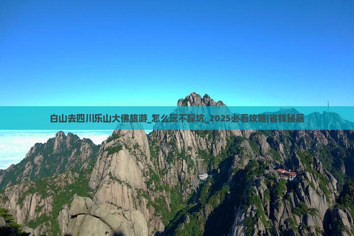 白山去四川乐山大佛旅游