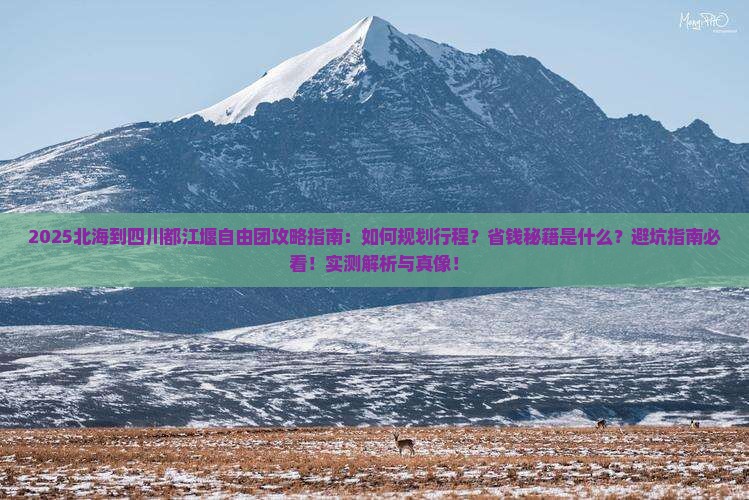 北海到四川都江堰自由团