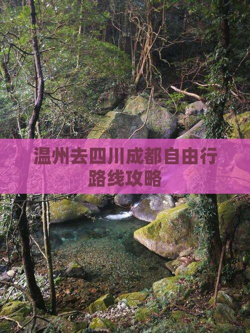 温州去四川成都自由行 温州去四川成都自由行