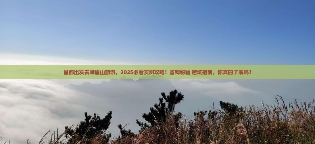 昌都去四川峨眉山旅游