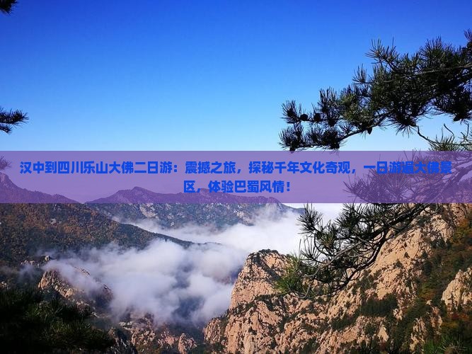 汉中到四川乐山大佛二日游