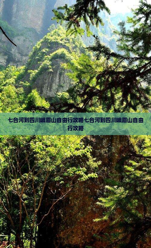 七台河到四川峨眉山自由行
