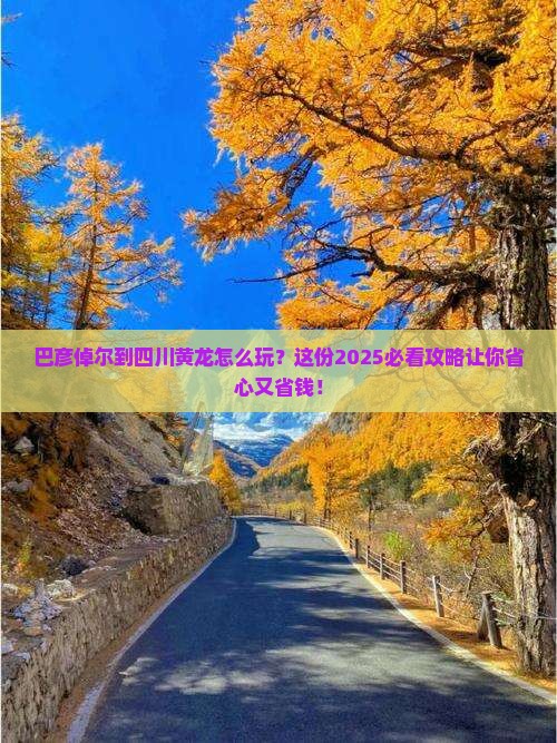 巴彦倬尔到四川黄龙攻略