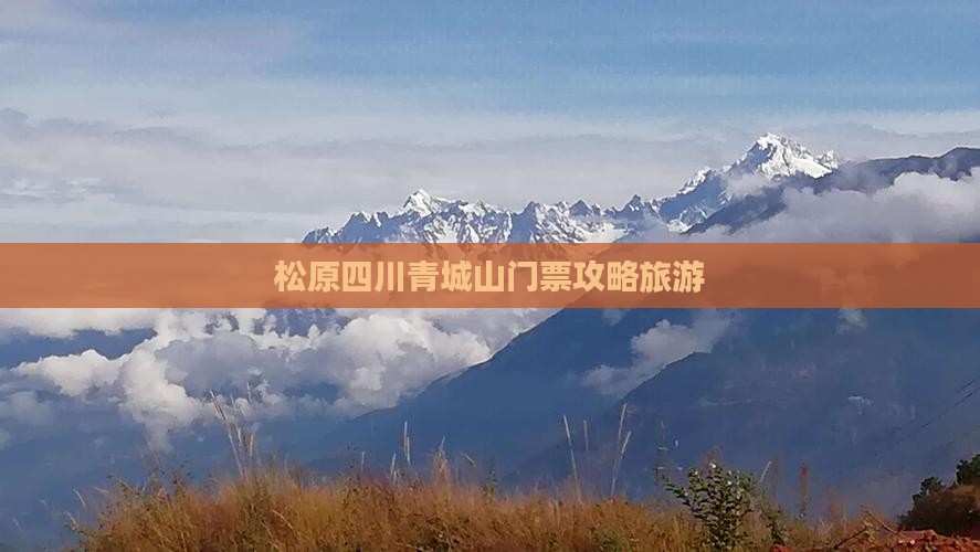 松原去四川青城山门票