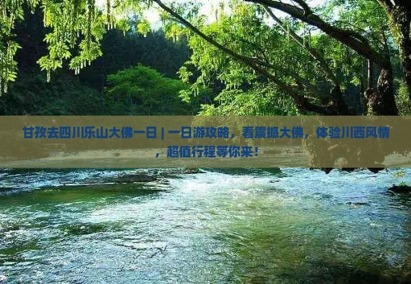 甘孜去四川乐山大佛一日