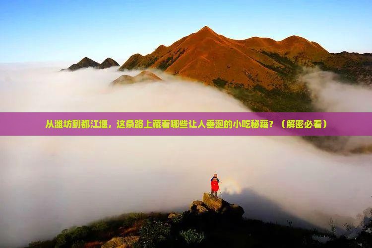 潍坊到四川都江堰旅游小吃